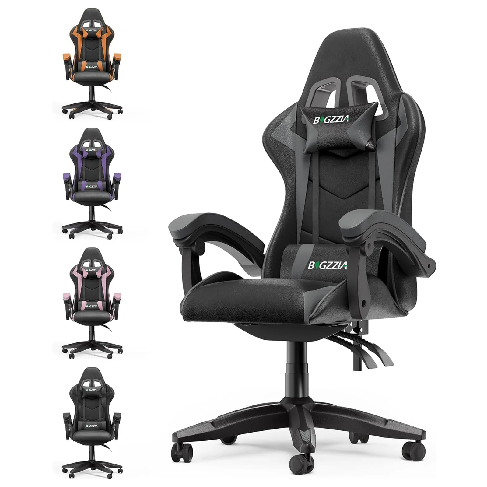 Aeravos - Ergonomische Gamingstoel met Verstelbare Rugleuning en Ademend Kussen - Image 2