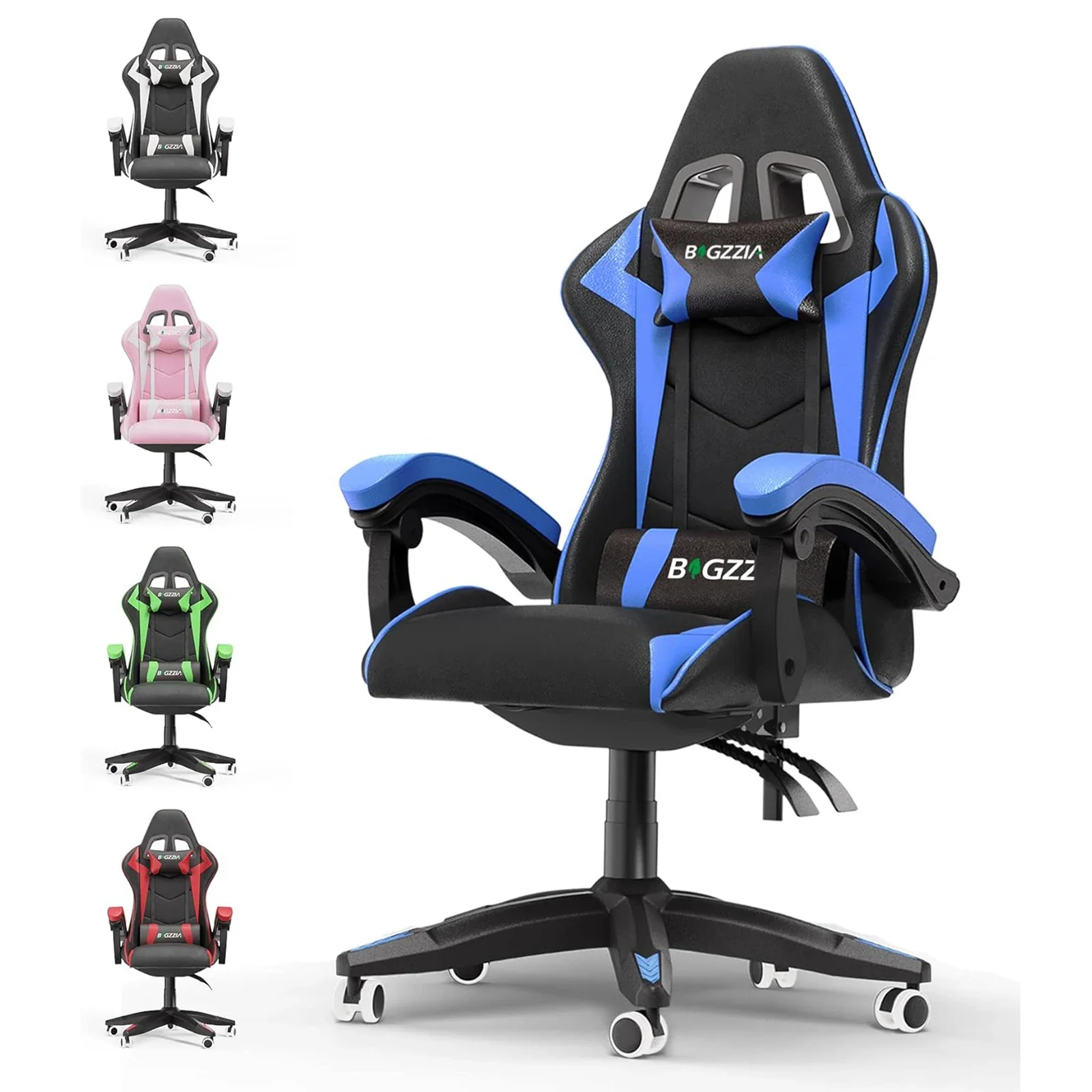 Aeravos - Ergonomische Gamingstoel met Verstelbare Rugleuning en Ademend Kussen - Image 4