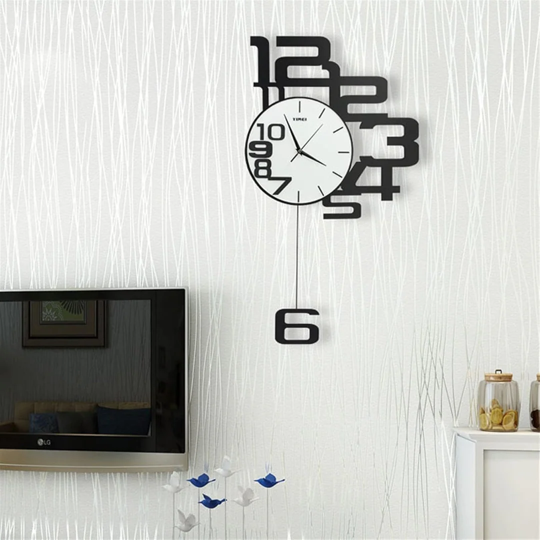 Aevum - Moderne Stille Wandklok - Image 3