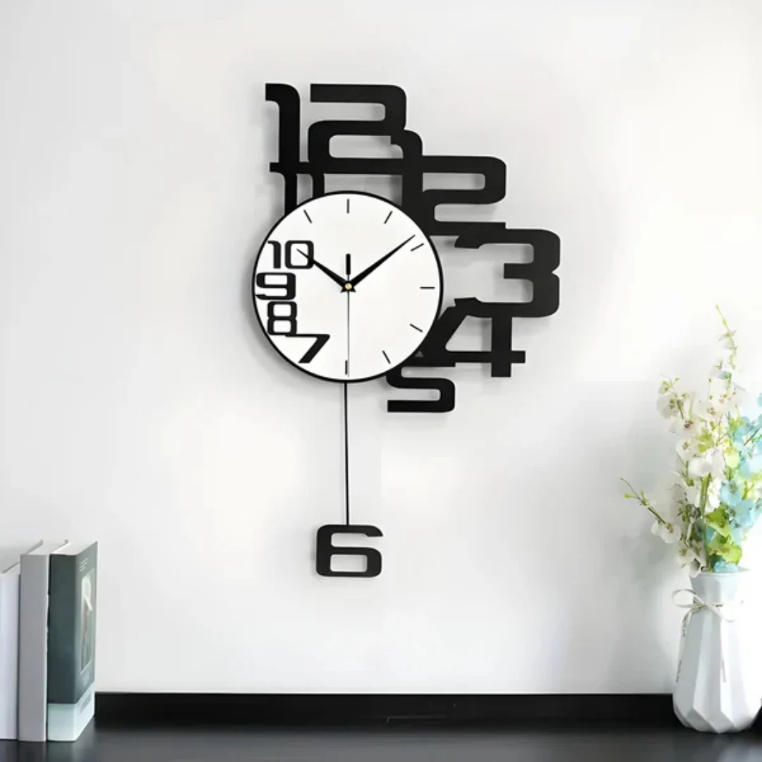 Aevum - Moderne Stille Wandklok - Image 4