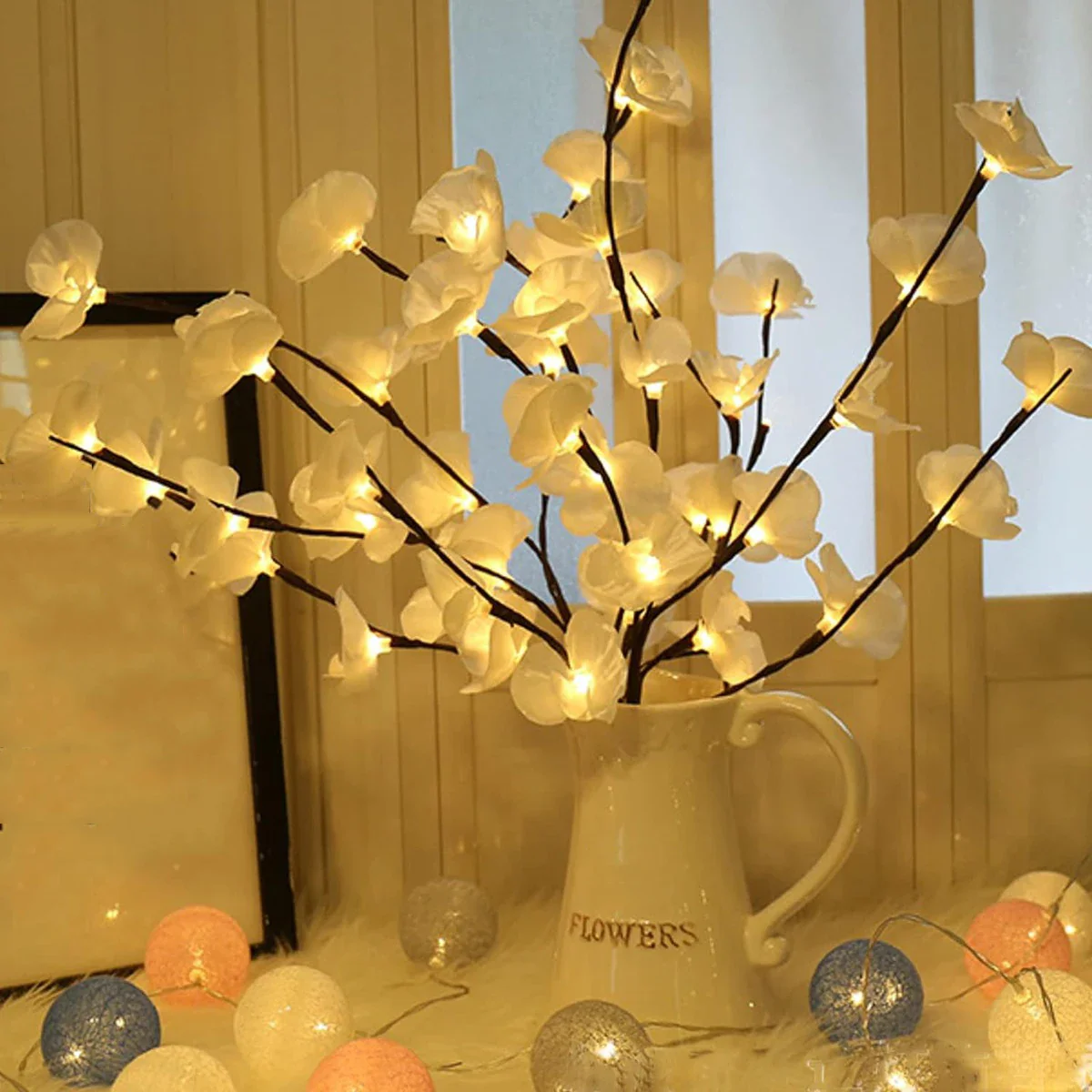 Alinora – LED Orchidee Bloementak Decoratieverlichting - Image 4