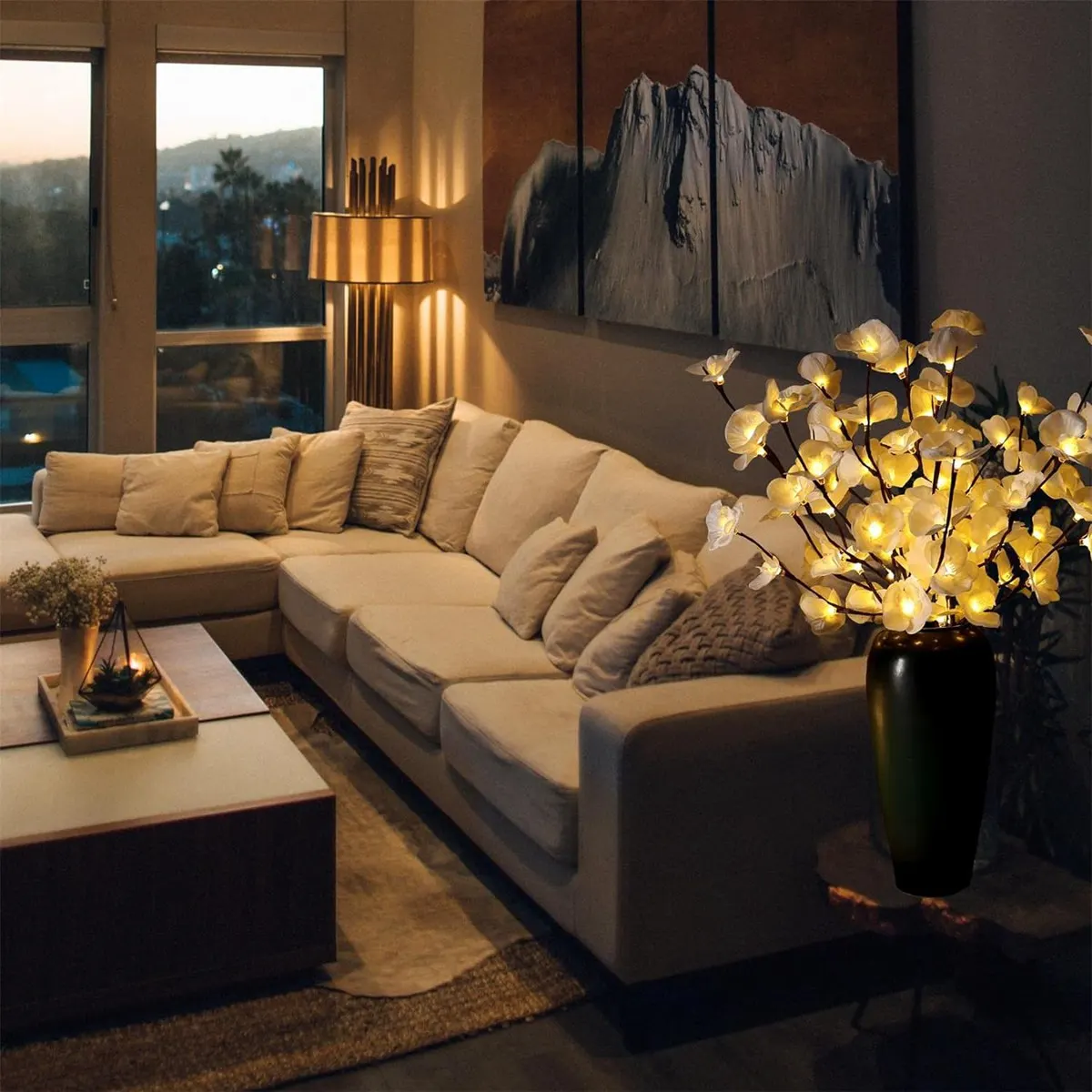Alinora – LED Orchidee Bloementak Decoratieverlichting - Image 7