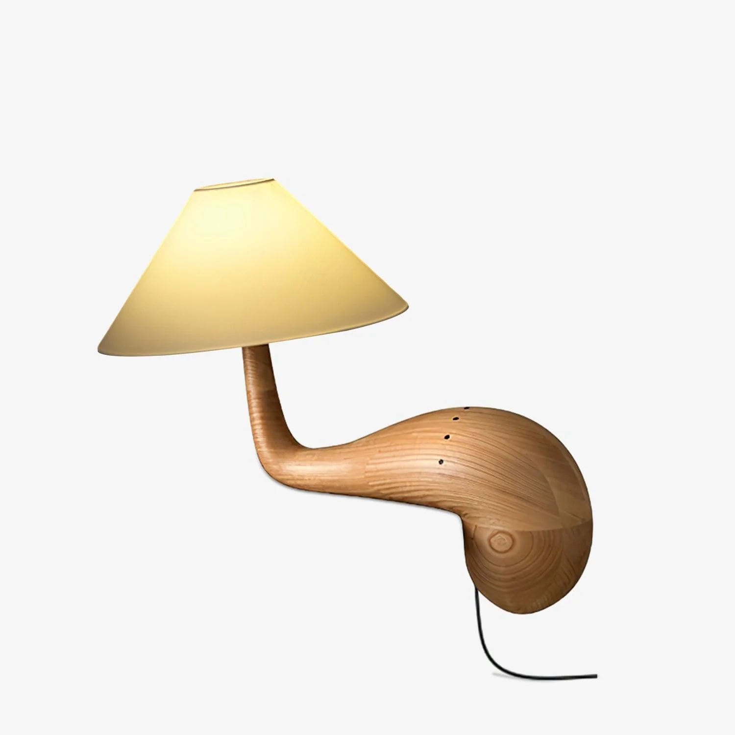 Aluneth – Houten Tafellamp met Laagprofiel en Minimalistisch Ontwerp - Image 19