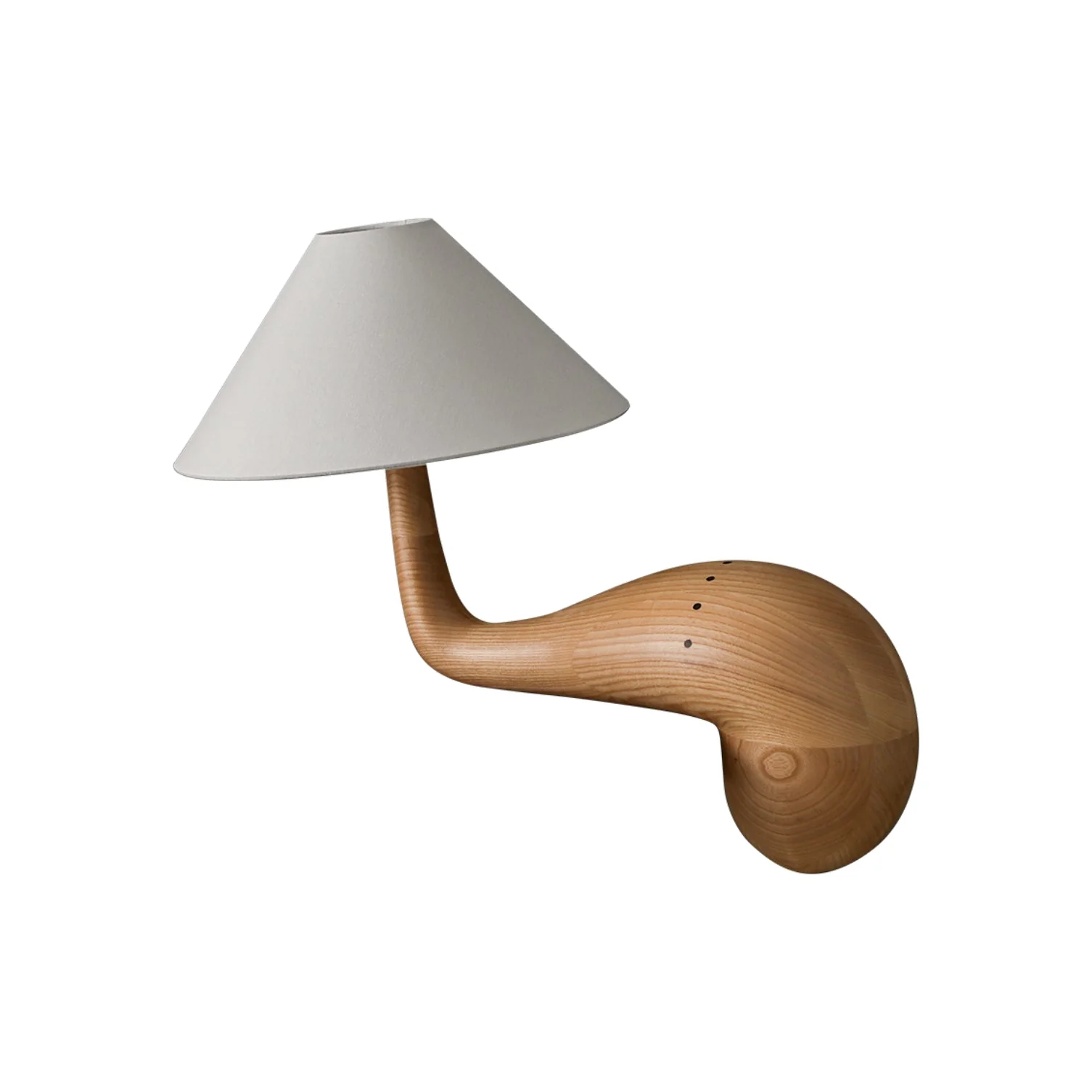 Aluneth – Houten Tafellamp met Laagprofiel en Minimalistisch Ontwerp - Image 4