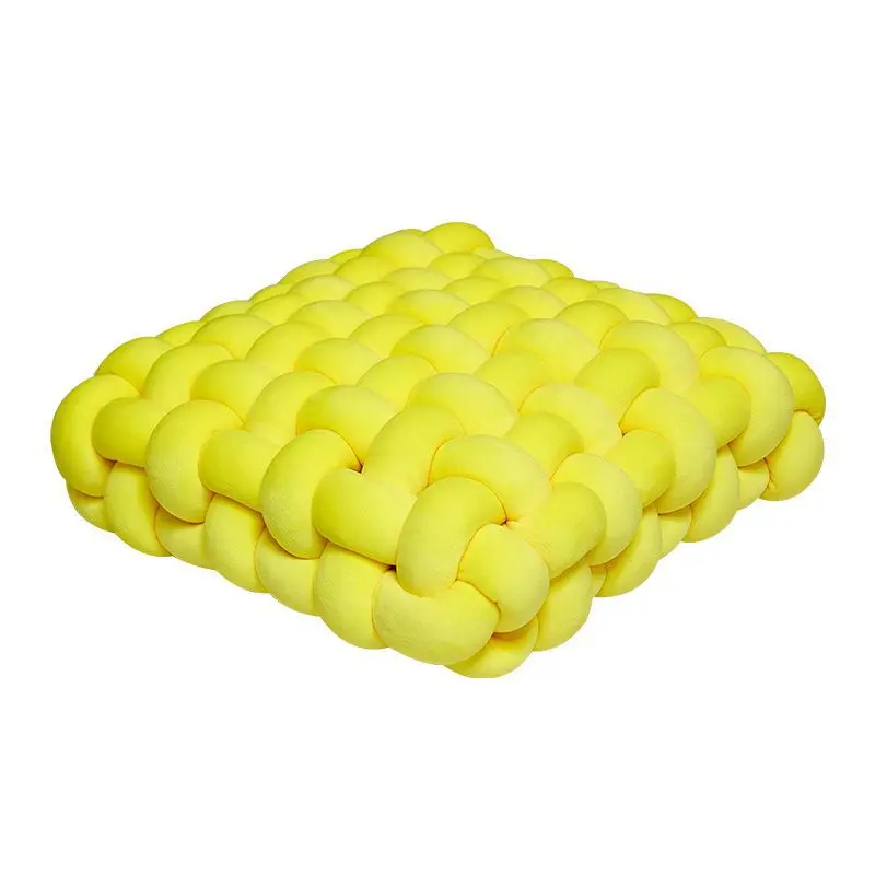 Alvèra – Gevlochten Knot Sierkussen Vierkant - Image 3