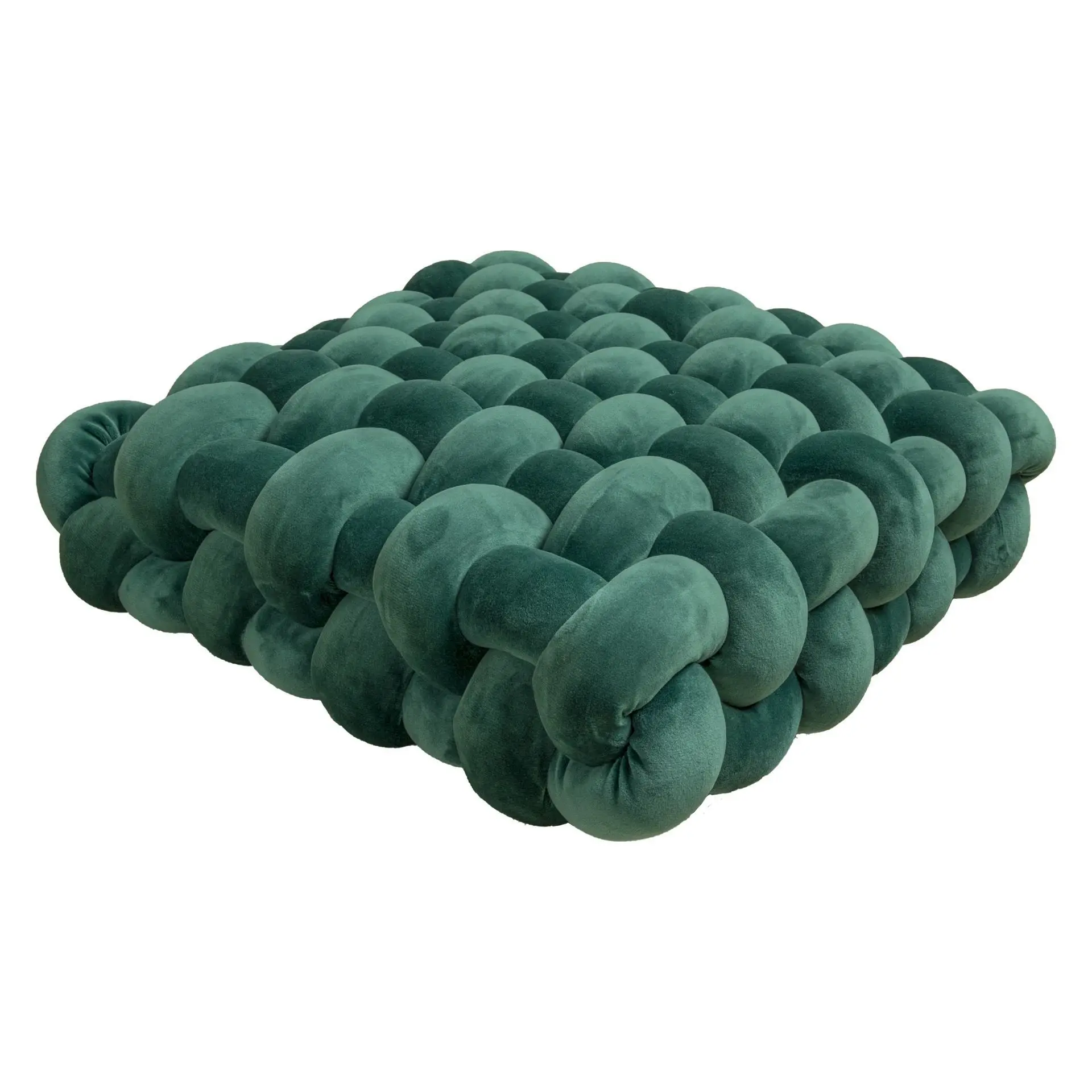 Alvèra – Gevlochten Knot Sierkussen Vierkant - Image 5
