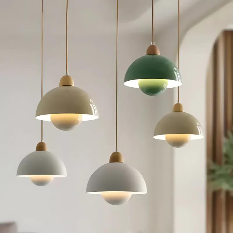 Amarelia - Rustieke Houten Hanglamp voor een Warme Sfeervolle Uitstraling