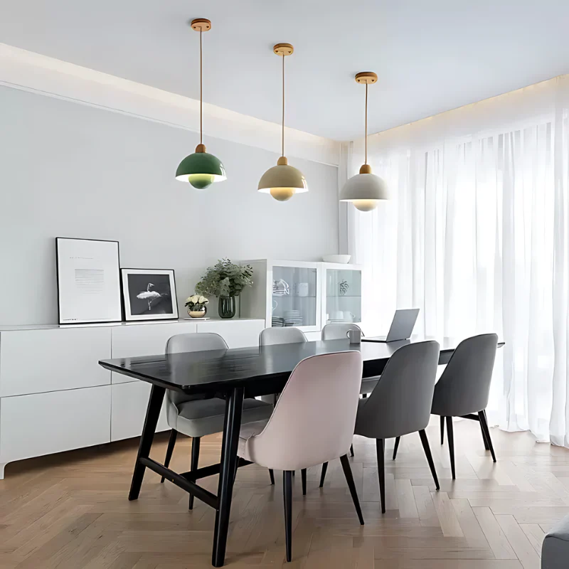 Amarelia - Rustieke Houten Hanglamp voor een Warme Sfeervolle Uitstraling - Image 2
