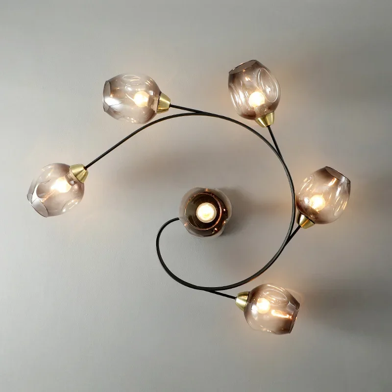 Morvella - Moleculaire Glazen Plafondlamp - Image 8