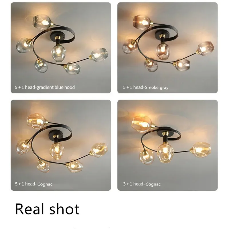 Morvella - Moleculaire Glazen Plafondlamp - Image 9