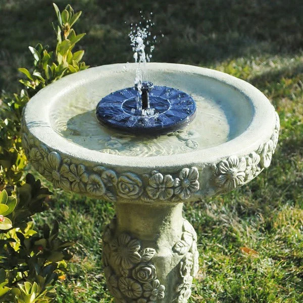 Aqualisse – Zonne energie fonteinpomp voor tuin waterpartij