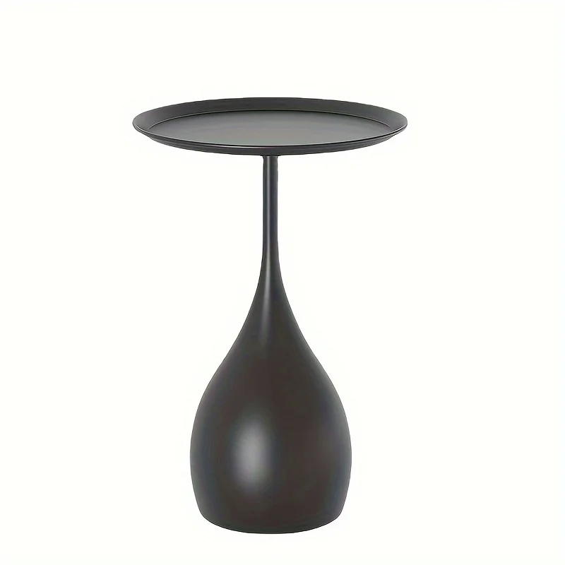 Ariessa - Mobiele Ronde Bijzettafel met Licht Luxe Mini Design voor Bank of Bed - Image 5
