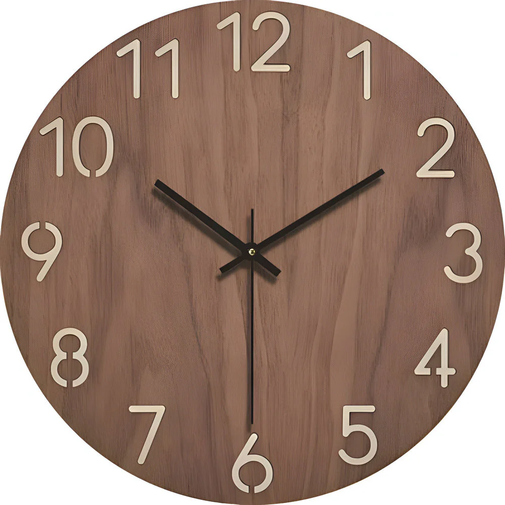 Arista - Minimalistische Houten Wandklok - Image 3