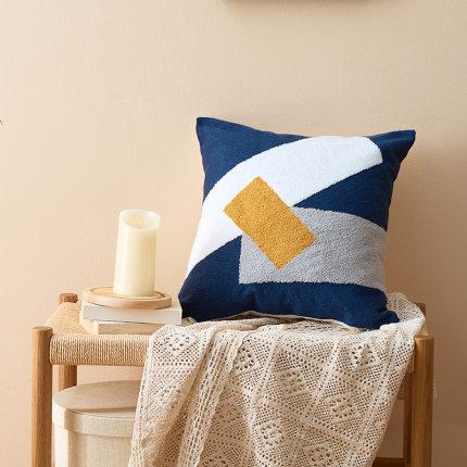 Arthena - Geborduurde Sierkussens met Abstracte Boho Vormen voor Woon- en Slaapkamer - Image 8