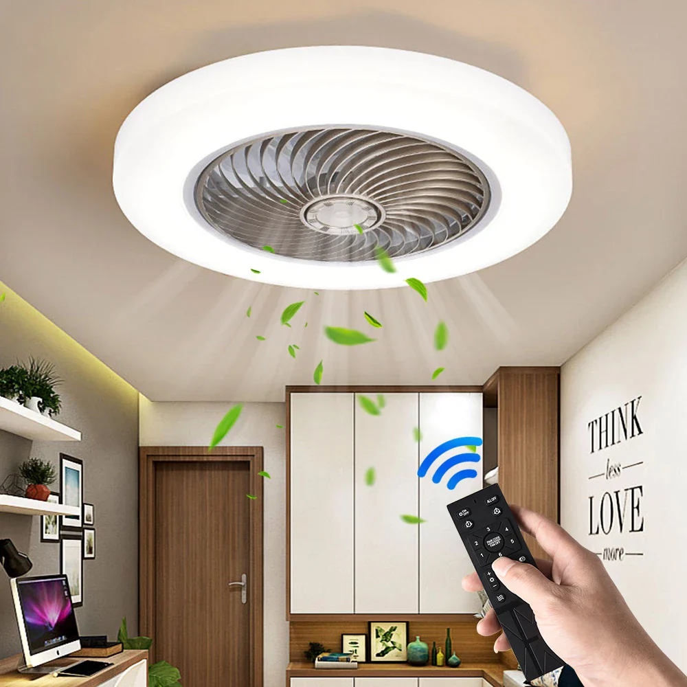 Arviello - Smart Plafondventilator Met LED Lamp En Afstandsbediening