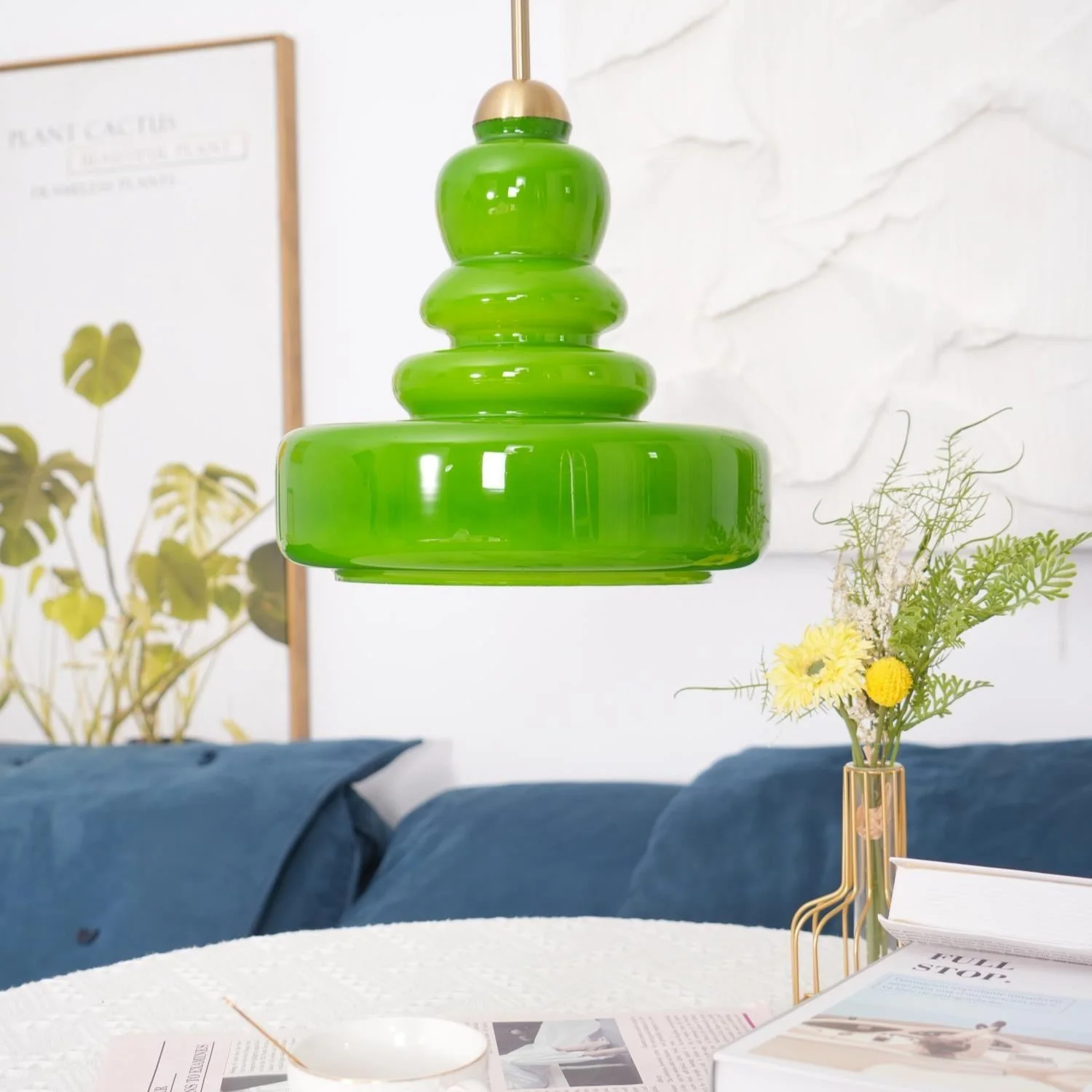 Astraea - Vintage Glazen Hanglamp - Image 3