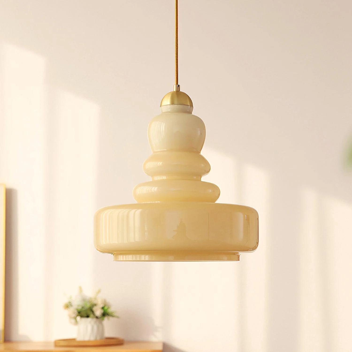 Astraea - Vintage Glazen Hanglamp - Image 6