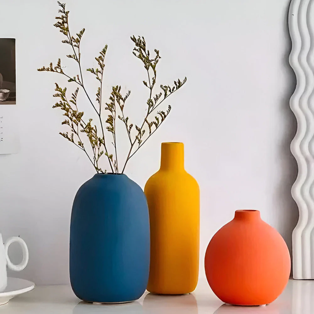 Astraelle - Scandinavische Keramieken Vaas in Minimalistische Stijl - Image 3