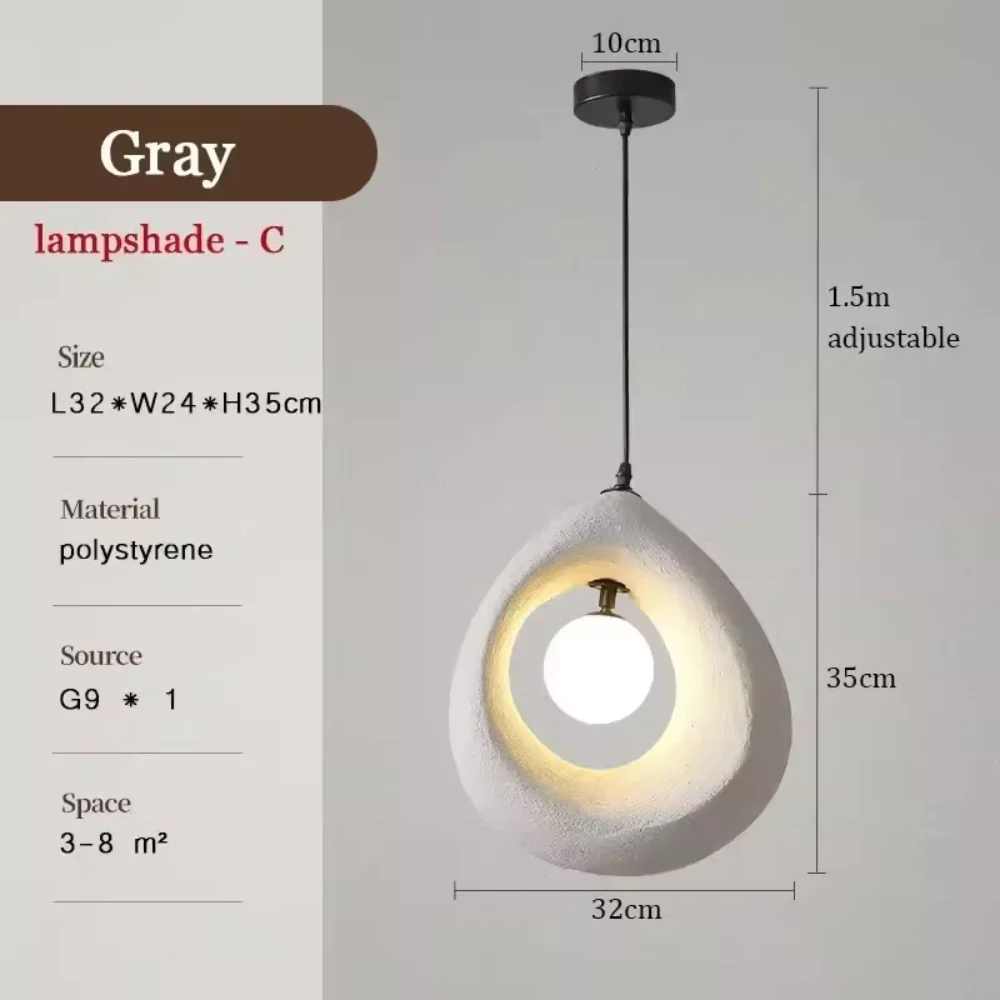Auralessa - Japanse Wabi Sabi Hanglamp met Minimalistisch Ontwerp - Image 10