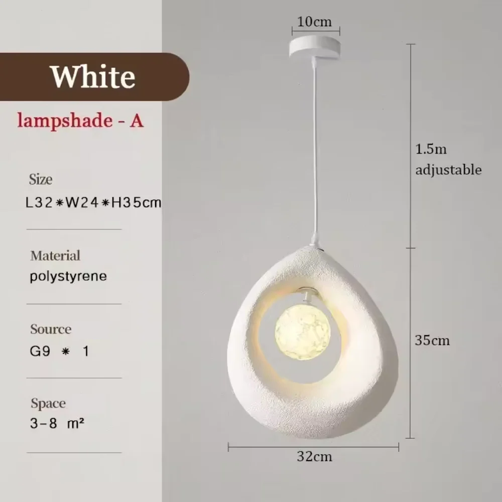 Auralessa - Japanse Wabi Sabi Hanglamp met Minimalistisch Ontwerp - Image 14