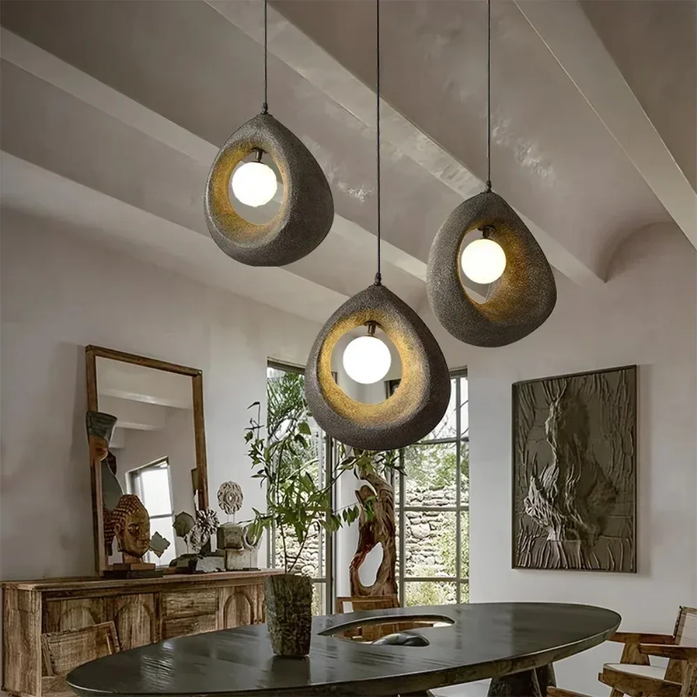 Auralessa - Japanse Wabi Sabi Hanglamp met Minimalistisch Ontwerp - Image 2