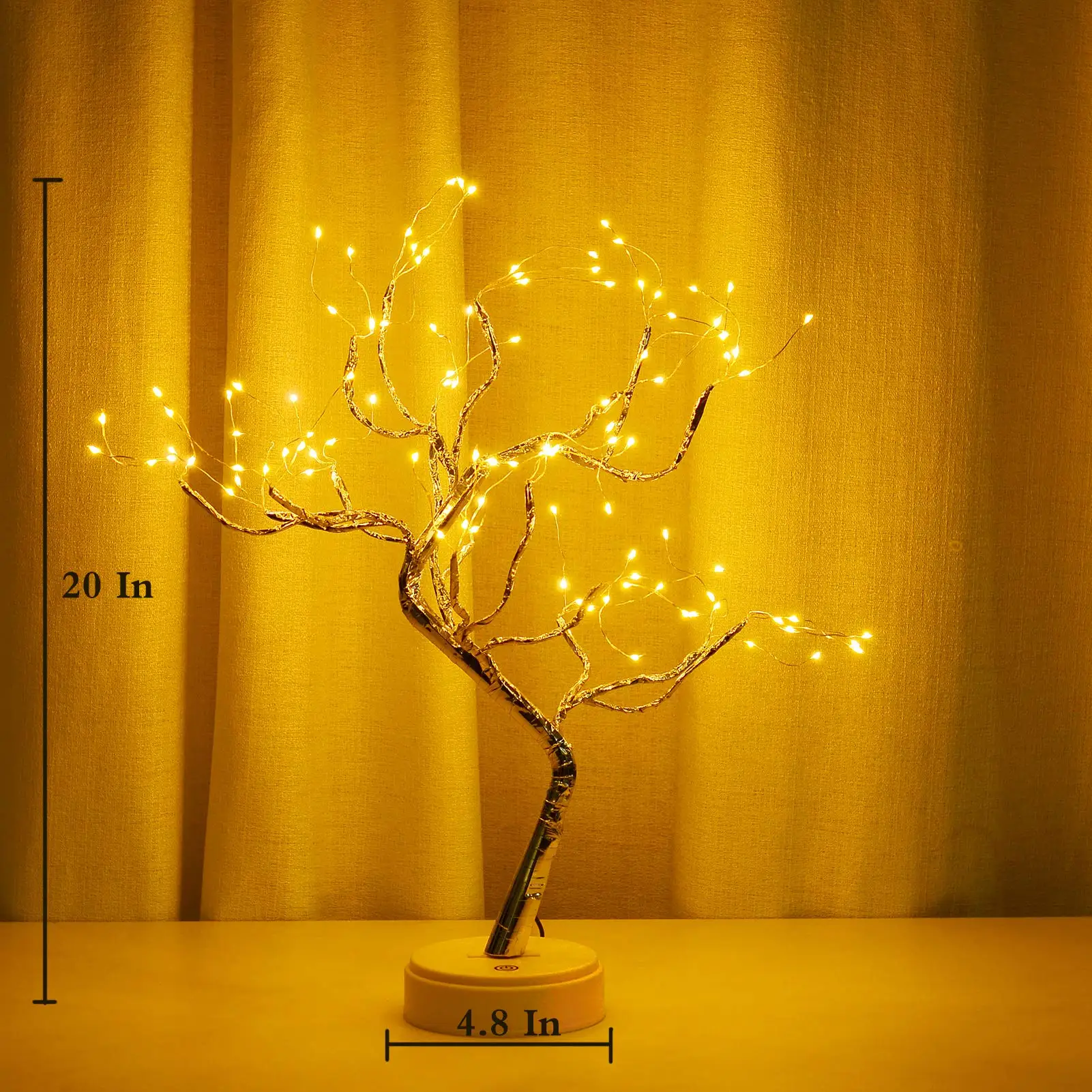 Auralyn – 108 LED Bonsai Tafellamp met Afstandsbediening en USB - Image 2