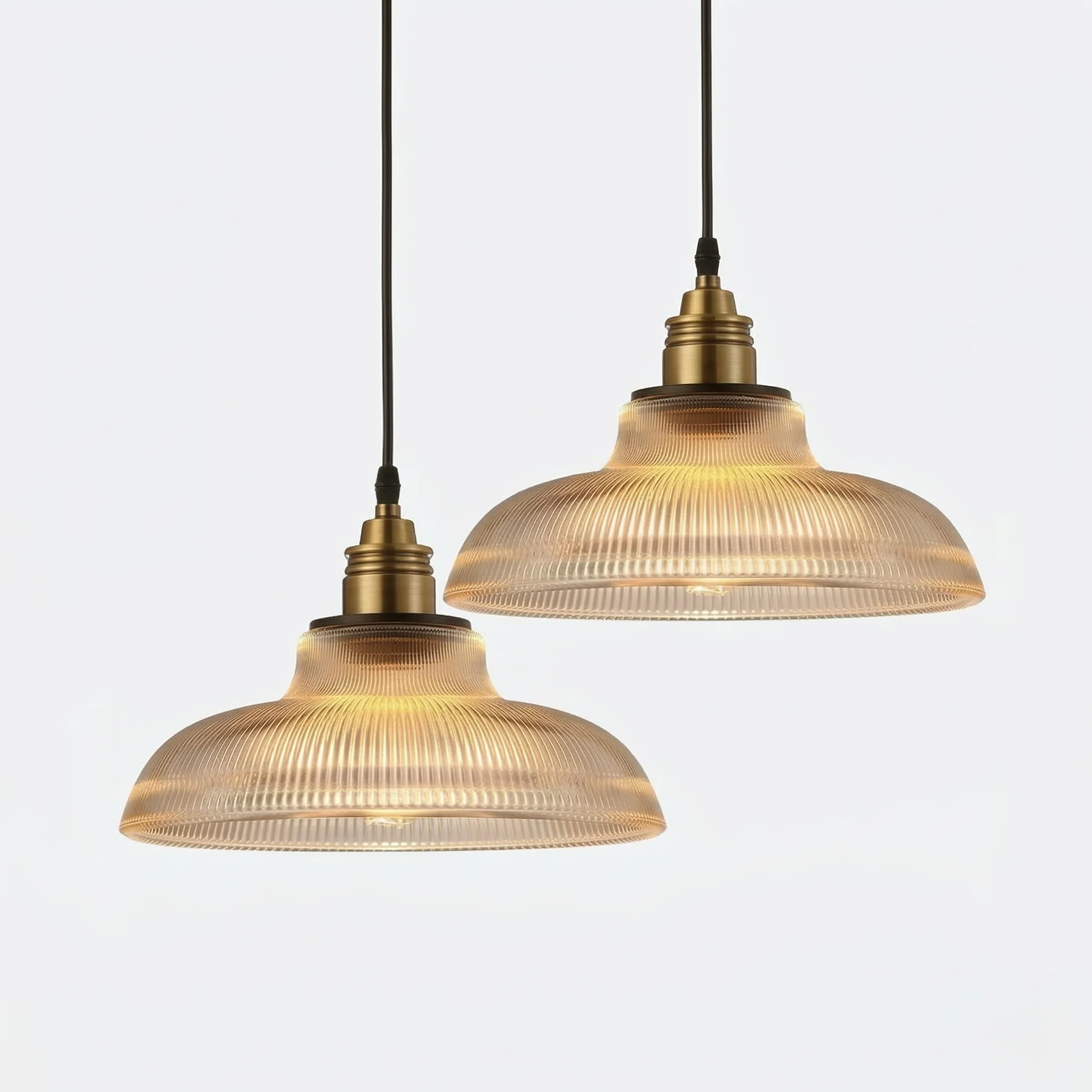 Aureli – Glazen Hanglamp met Warm Licht voor Eettafel & Woonkamer - Image 2