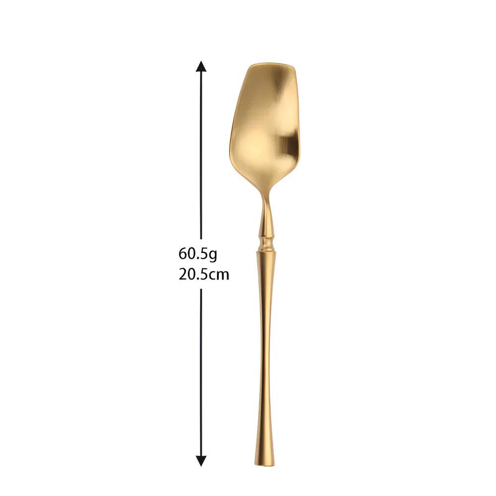 Aurevian – Zwart Bestekset 4 Of 16 Delig Met Gouden Details - Image 19