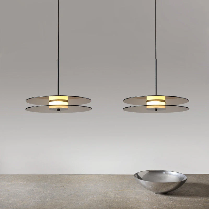 Aurevonn - Minimalistische Glazen Hanglamp Met Amber Gloed - Image 3