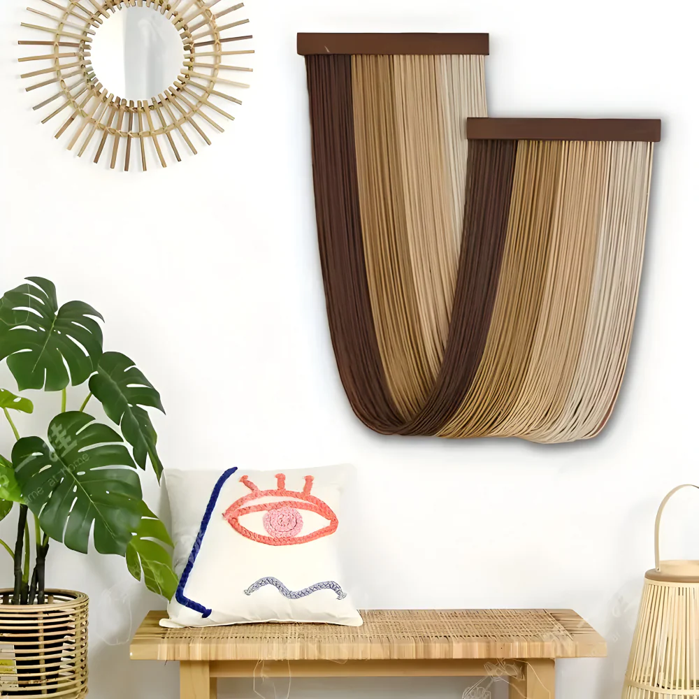 Avelor – Handgemaakte Bohemian Macramé Wandhanger Met - Image 11