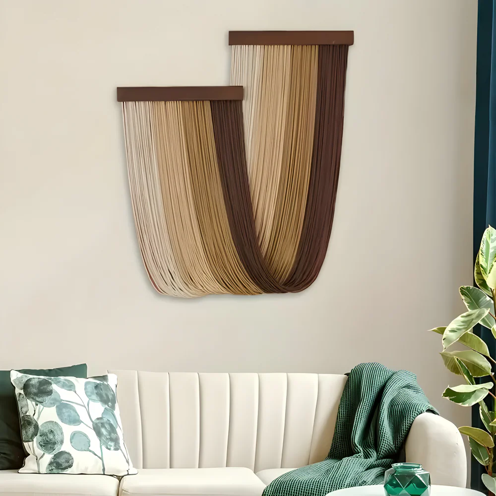 Avelor – Handgemaakte Bohemian Macramé Wandhanger Met - Image 13