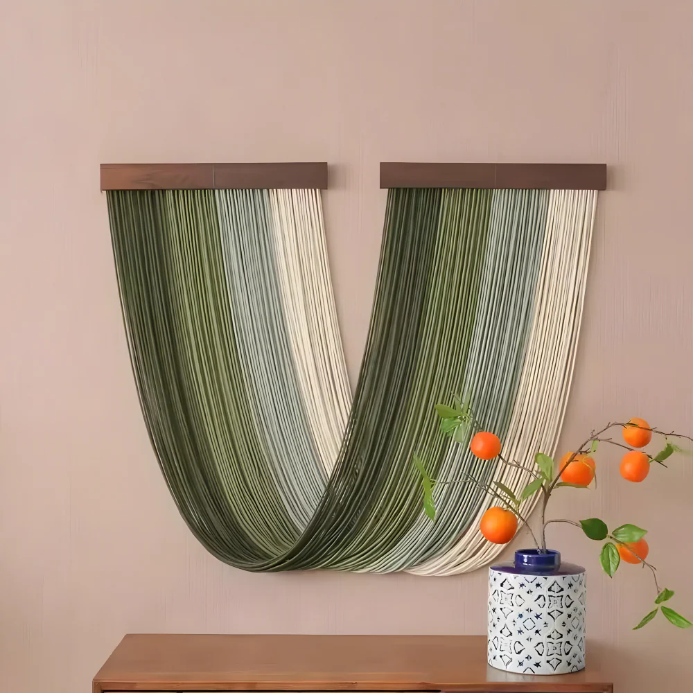 Avelor – Handgemaakte Bohemian Macramé Wandhanger Met - Image 4