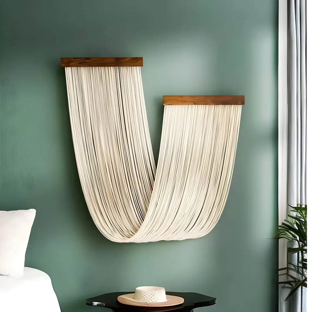 Avelor – Handgemaakte Bohemian Macramé Wandhanger Met - Image 6