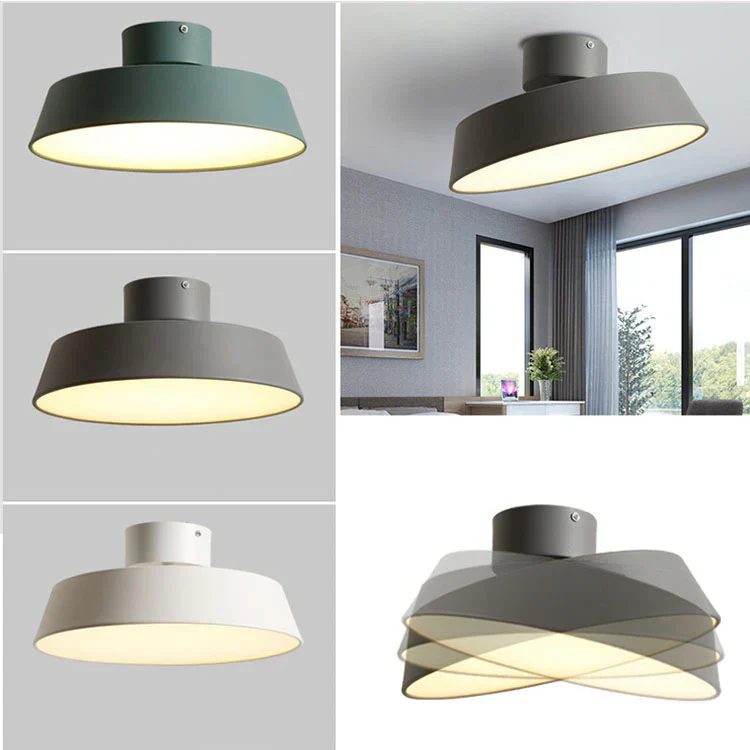 Avenae - Minimalistische Ronde Nordic LED Plafondlamp - Image 11