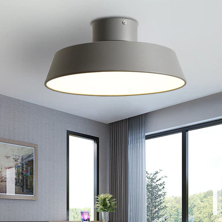 Avenae - Minimalistische Ronde Nordic LED Plafondlamp - Image 4