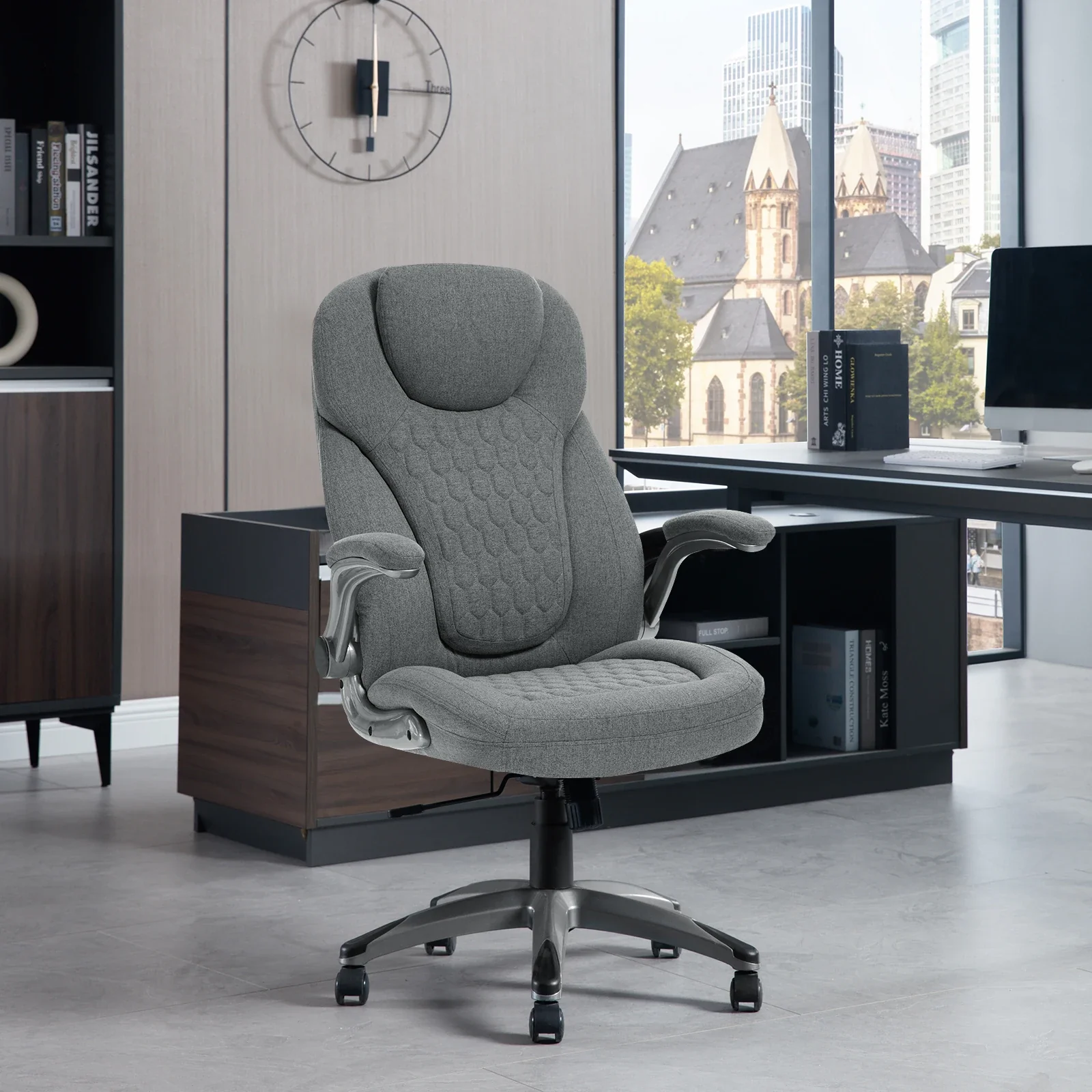 Avenlor - Ergonomische Bureaustoel met Verstelbare Hoogte en Lendensteun - Image 3