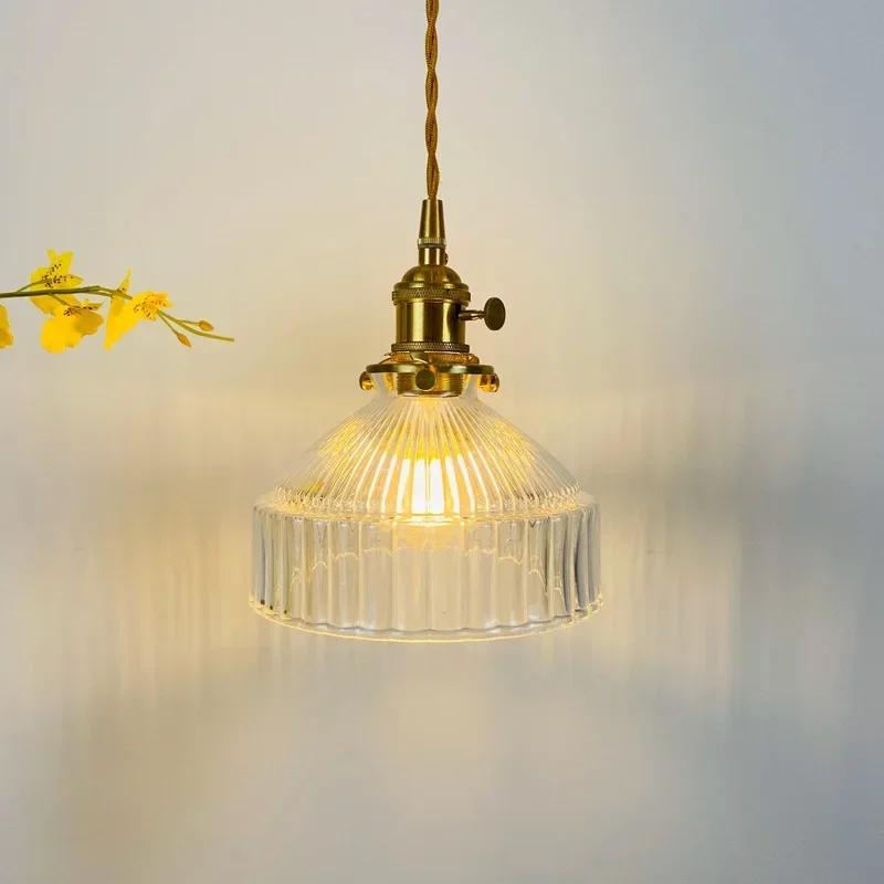 Avenora - Glas Hanglamp Met Messing