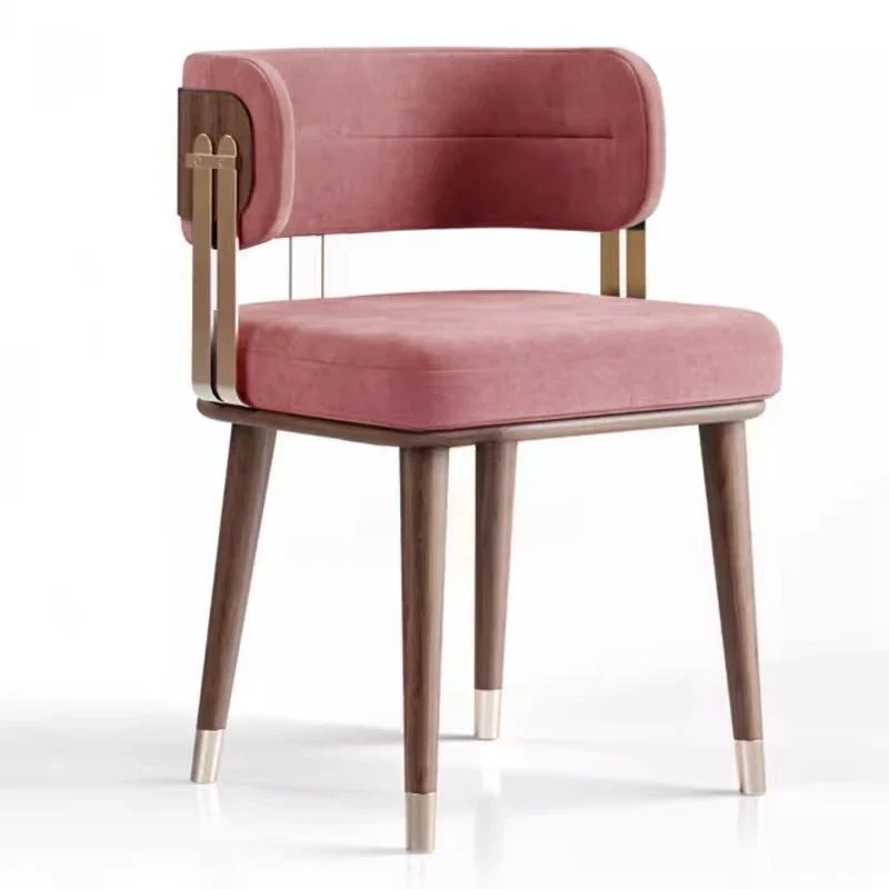 Avernae - Massief Houten Eetkamerstoel Modern Rugleuning - Image 10