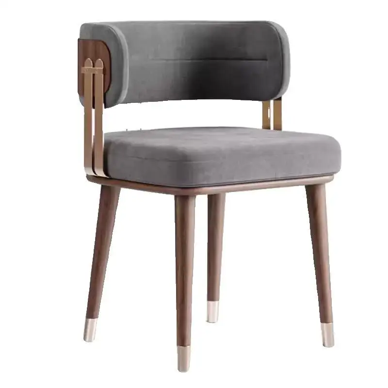 Avernae - Massief Houten Eetkamerstoel Modern Rugleuning - Image 12