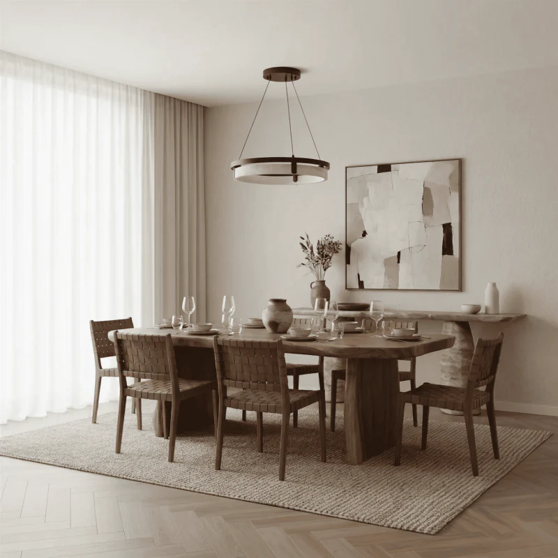 Averoux – Travertin Hanglamp Ringdesign - Image 5