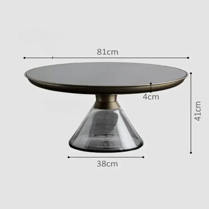 Bellario - Ronde Glazen Salontafel Italiaans Design - Image 7