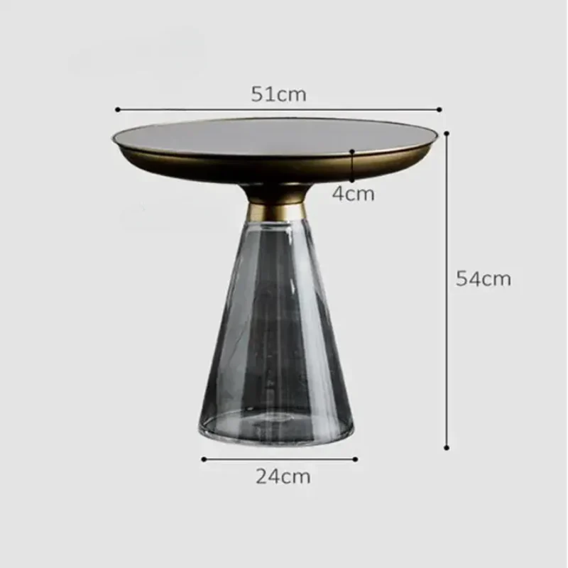 Bellario - Ronde Glazen Salontafel Italiaans Design - Image 8