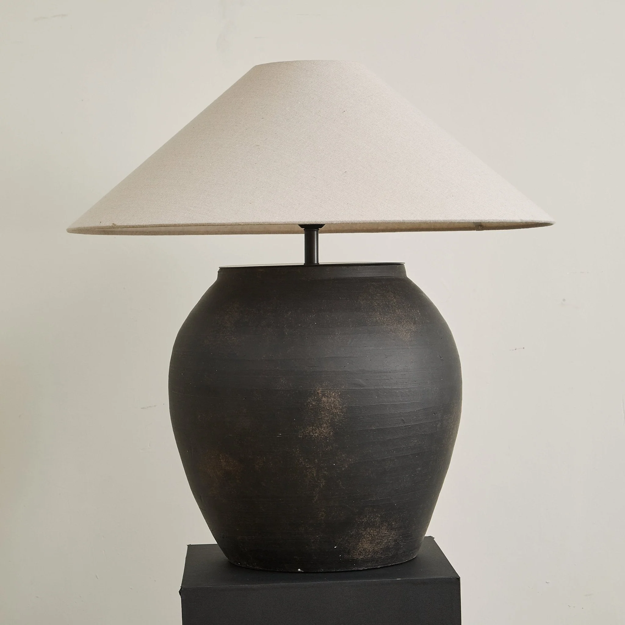 Bonvella – Terracotta Tafellamp met Organische Vorm en Aardse Uitstraling - Image 19