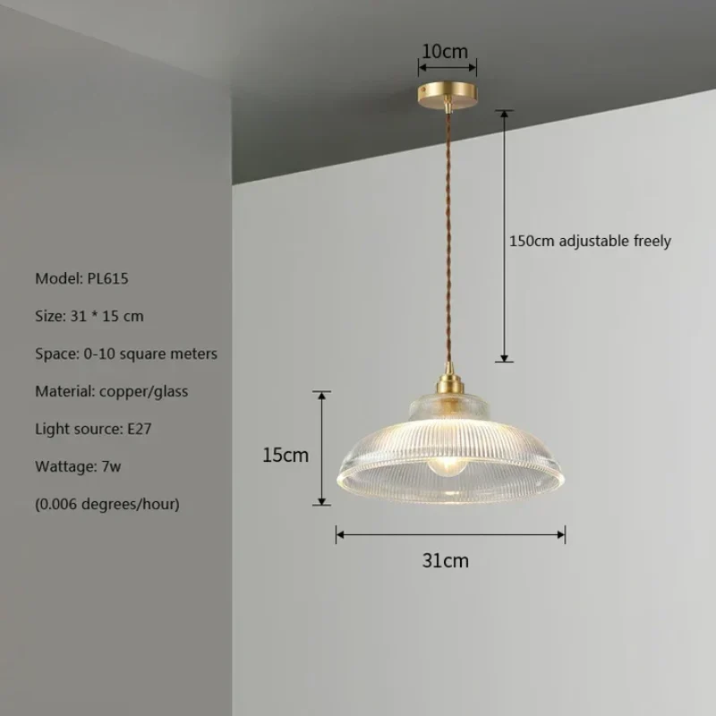 Braviont - Glazen Hanglamp Met Hout En Metaal E27 - Image 8
