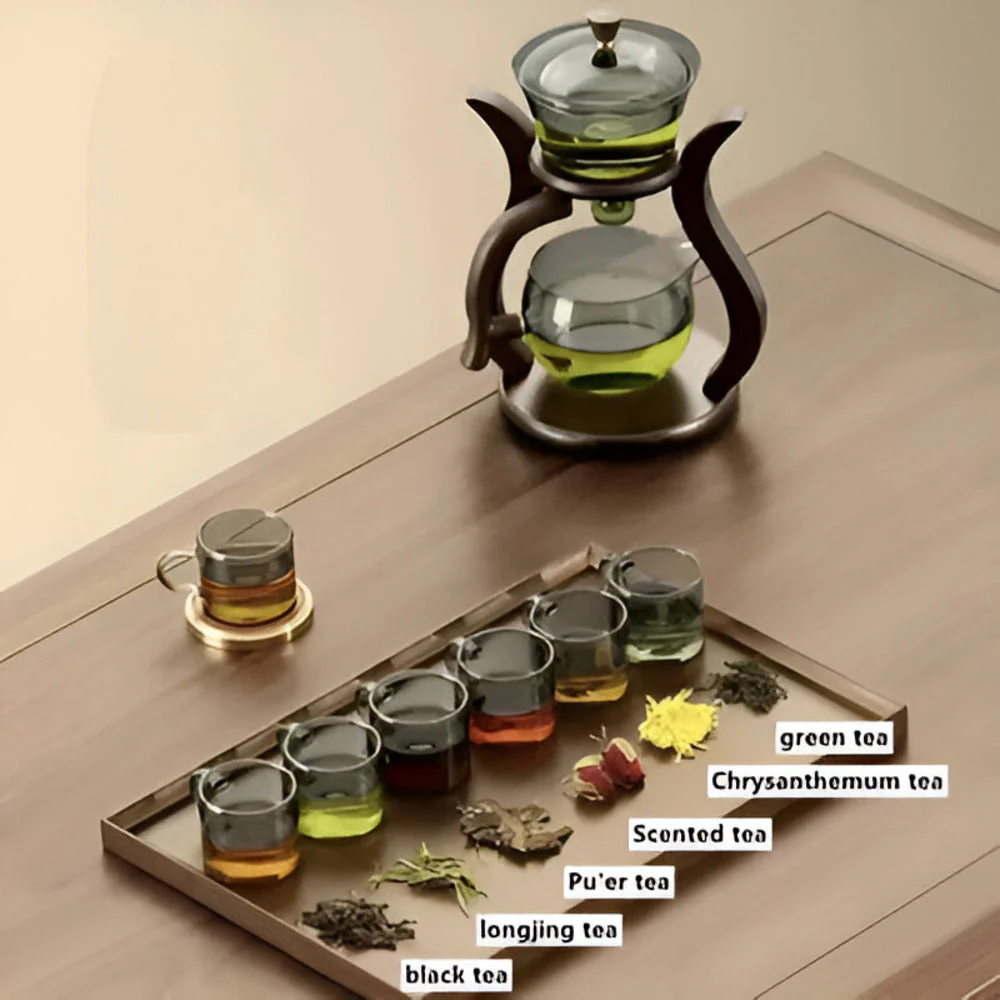 Caelor – Druppelvrije Theepot Set Met Theezeef - Image 6