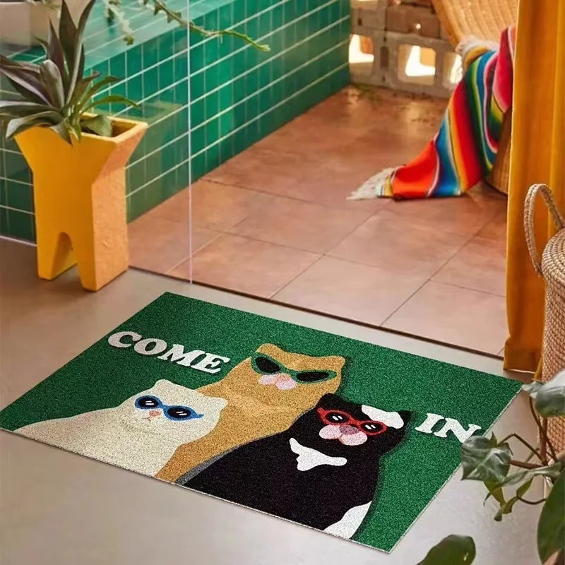 Caseom - Grappige Katten Antislip PVC Deurmat - Image 2