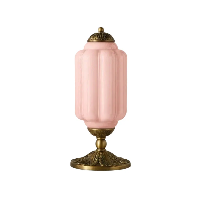 Cavelisse – Retro Glazen Tafellamp