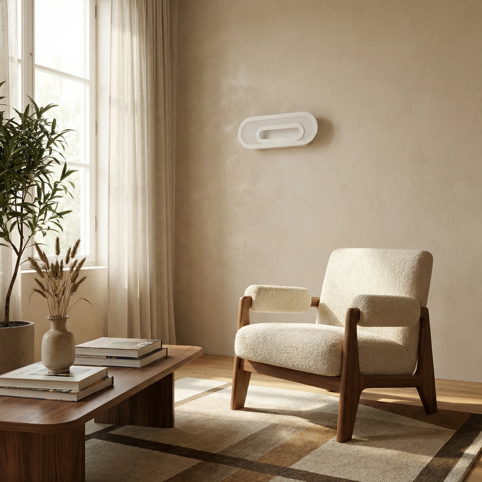 Celund - Minimalistische Witte Wandlamp - Image 2