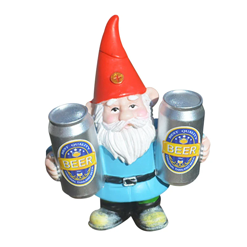 Clytie - Dronken Kabouter met Bier Grappig Beeldje voor Tuin en Huisdecoratie - Image 6