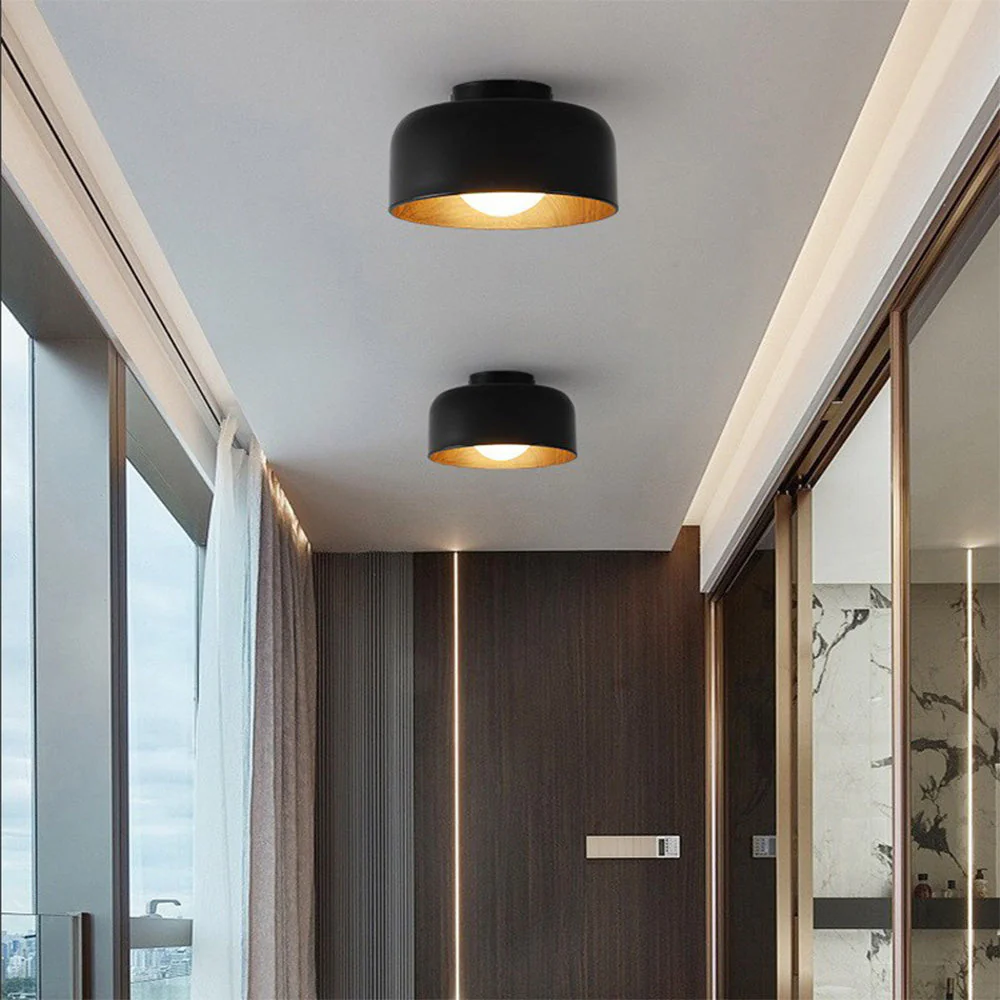 Coscona - Eenvoudige Metalen Plafondlamp - Image 3